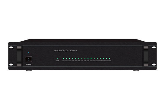 30A 6000W Sound System Power Sequencer For Audio 16 Channel