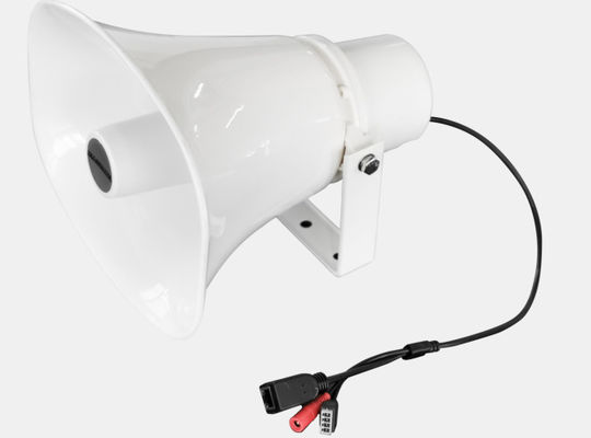 10/100Mbps IP Network PA System 15W SIP POE Horn Speaker Easy Install