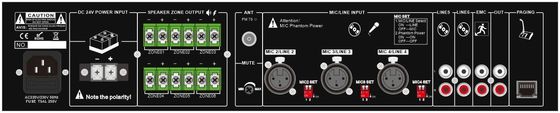 power mixer amplifier 6 zone bluetooth speaker Support Remote Microphone