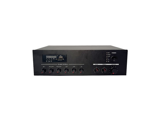 120W AC230V PA System Amplifier With MP3 SD BT FM