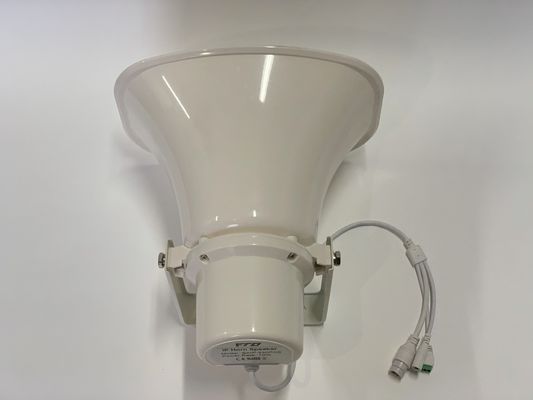TCP/ IP Network Outdoor PA Horn Speaker 30W POE Powered