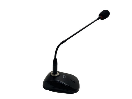FTD PA Microphone System Tabletop Condenser Microphone Phantom Power For Speech