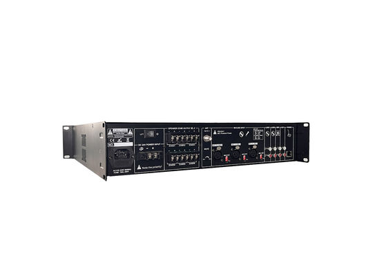 500W 6 Zone Home Audio Multizone Controller And Amplifier With MP3 And FM Tuner