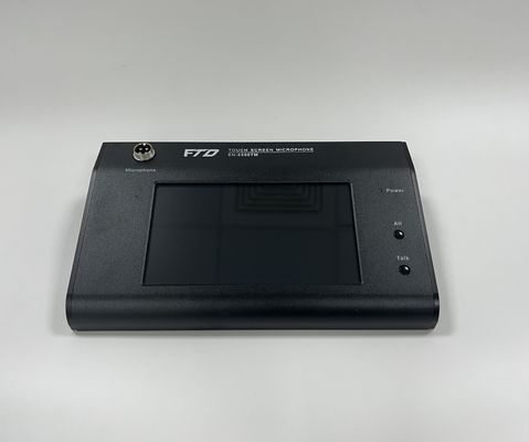EN-6500TM 120 Zones Voice Evacuation Systems Pava Systems Touch Screen Microphone