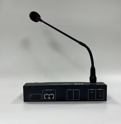 EN-6500TM 120 Zones Voice Evacuation Systems Pava Systems Touch Screen Microphone