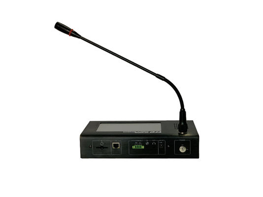 FTD DC 24V IP Network PA System 7in LCD Touch Screen Remote IP Based Microphone