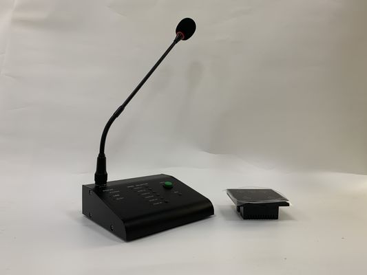 6 Zone Remote Gooseneck Call Paging Microphone System For Audio Matrix Amplifier