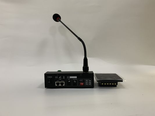 6 Zone Remote Gooseneck Call Paging Microphone System For Audio Matrix Amplifier