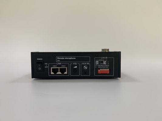 RS485 600m PA System Amplifier Remote 6 Zone Microphone Up To 8 Units