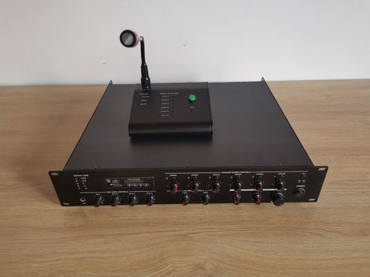Support Max 8 Remote PA System Amplifier 6 Zone 120W Power Amplifier