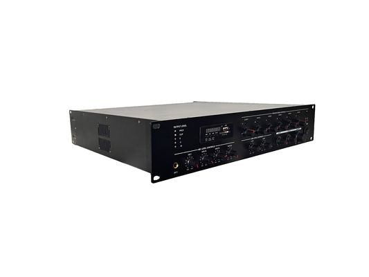Support Max 8 Remote PA System Amplifier 6 Zone 120W Power Amplifier