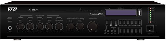 ISO9001 240W Wifi Stereo Amplifier Receiver For Hotel Sound System
