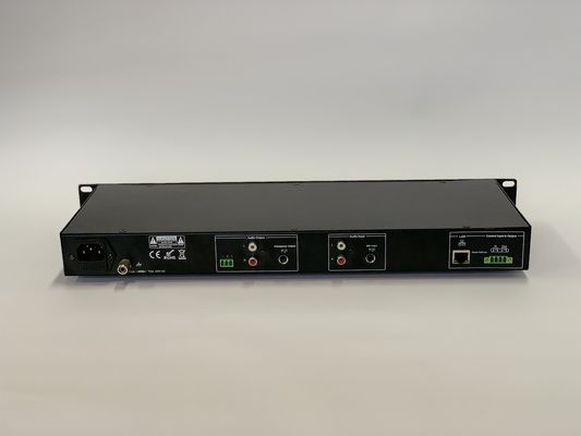 AC220V 50Hz IP Network PA System Audio Decoder 8 Zone High Capacity