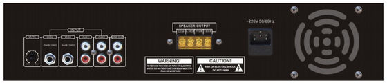 Short Circuit Protection PA System Amplifiers 120W 70 Volt PA Amp