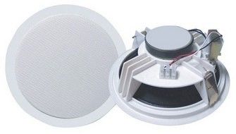 1.5W 3W 6W 8 Inch Ceiling Speakers School 70V Audio System