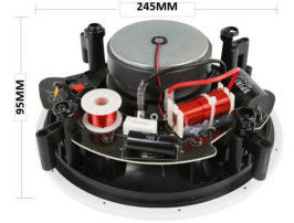 6.5in 8 Ohms PA System Speakers Flush Mount Frameless Ceiling Speakers