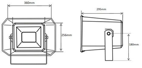 12.5W 25W PA System Speakers Horn Speaker For Music IP66