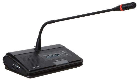 UHF Wireless Conference System Master Controller (With Recording)