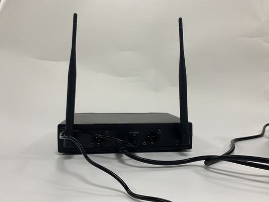 Professional PA Speaker Volume Control UHF Wireless Microphone System With Bluetooth Speaker