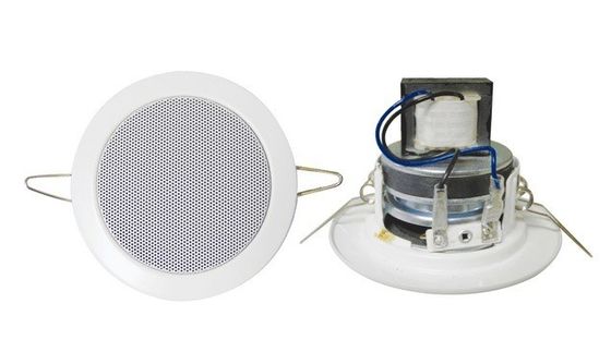 Commercial 20KHz 100V Ceiling PA System Speakers 3W - 6W