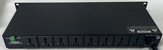 25W Power Sequence Controller Support British And Chinese Power Plug 8 Channel Power Sequencer