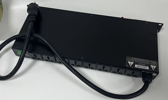 25W Power Sequence Controller Support British And Chinese Power Plug 8 Channel Power Sequencer