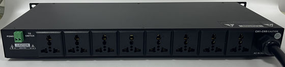 25W Power Sequence Controller Support British And Chinese Power Plug 8 Channel Power Sequencer