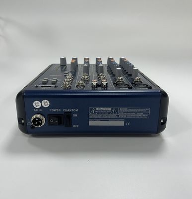 RoHS Professional Audio Amplifier 6 Channel Mixing Console With Mp3