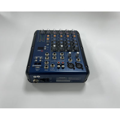 RoHS Professional Audio Amplifier 6 Channel Mixing Console With Mp3
