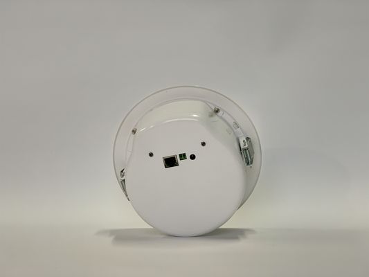 IP Network PA System with 6W Class D Amplifier 10/100Mbps 92dB Sensitivity POE Ceiling Speaker