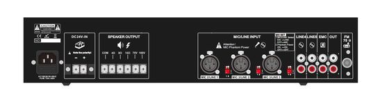 20 Lbs PA Power Amplifier with Signal-to-Noise Ratio &gt;100dB and THD &lt;0.1%