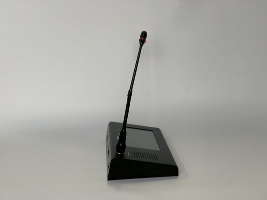Ip Networked Audio System Remote Touch Screen Microphone