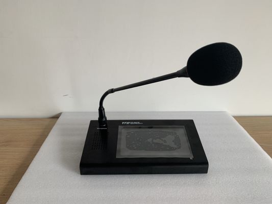 Dc 24v Ip Network Pa System Remote Touch Sreen Microphone