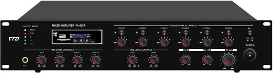power mixer amplifier 6 zone bluetooth speaker Support Remote Microphone