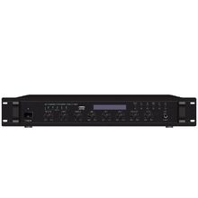 60W PA System Mixer Amplifier Unbalanced Input Frequency Response 60-15KHz