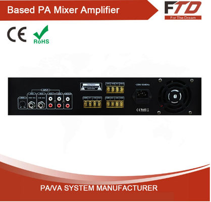 power mixer amplifier economy 6 zone 3500w amplifier audio PA system amplifier