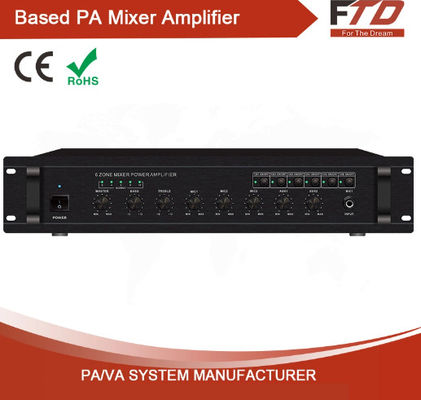 power mixer amplifier economy 6 zone 3500w amplifier audio PA system amplifier
