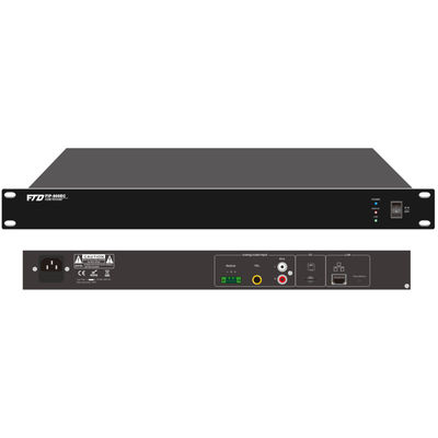 IP Audio Broadcasting System with 16-bit Stereo CD Level Quality & 8K~48K Sampling Rate