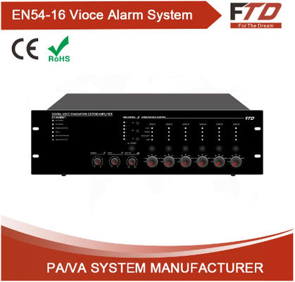 6 Zone Voice alarm system marine evacuation system