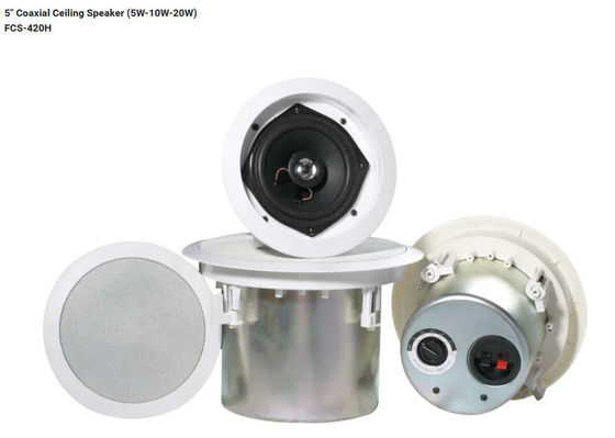 5&quot; Coaxial Ceiling Speaker (5W-10W-20W)  pa system outdoor concert sound system