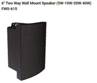 6&quot; Two Way Wall Mount Speaker wireless wall mount mini speakers shelf