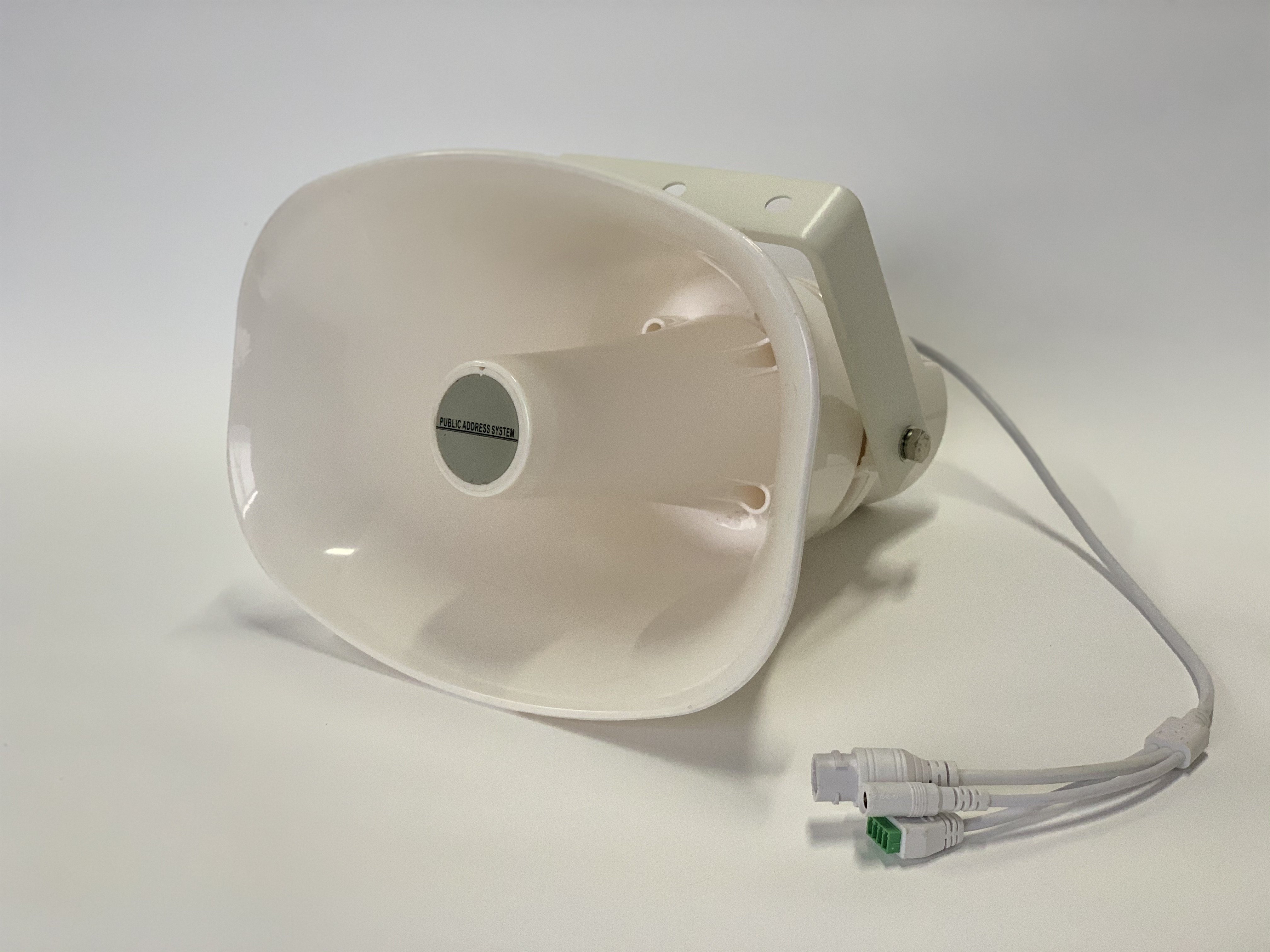 POE Powered IP Horn Speaker TCP/IP Network PAVA System Multicast Sound