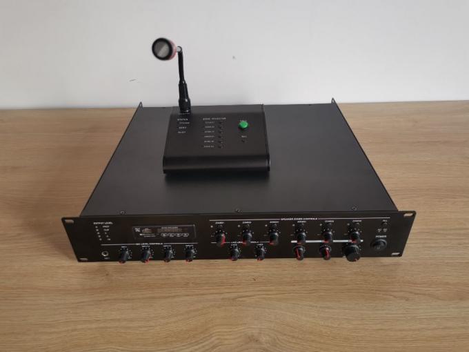 500W 6 Zone Home Audio Multizone Controller And Amplifier With MP3 And